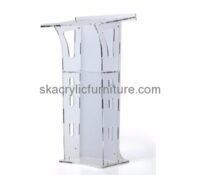 Furniture factory custom made lucite plexiglass podium furniture AP-614 Furniture factory custom made lucite plexiglass podium furniture AP-614