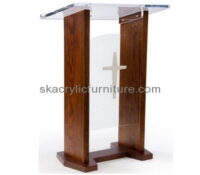 Best furniture manufacturers customized lucite acrylic podium furniture AP-524 Best furniture manufacturers customized lucite acrylic podium furniture AP-524