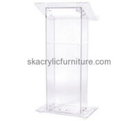 Acrylic furniture manufacturers customize unique modern church podiums furniture AP-376 Acrylic furniture manufacturers customize unique modern church podiums furniture AP-376