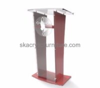 Custom acrylic speaker podium table lectern pulpit in church AP-234 Custom acrylic speaker podium table lectern pulpit in church AP-234