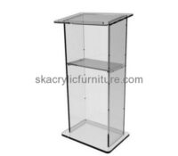 Customized acrylic rostrum cheap church podium lectern podium AP-001