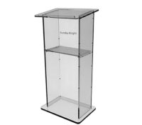 Lectern manufacturers custom plexiglass fabrication podium lecturn AP-973