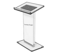 Furniture suppliers custom perspex plastic acrylic lecturn AP-975 Furniture suppliers custom perspex plastic acrylic lecturn AP-975