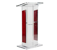 Furniture factory custom perspex fabrication lectern AP-977 Furniture factory custom perspex fabrication lectern AP-977