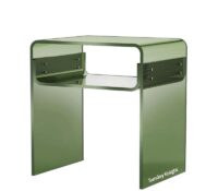 Wholesale custom acrylic 2 tiers nightstand