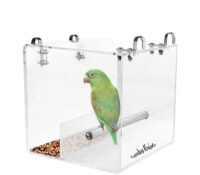 Wholesale custom acrylic bird feeder AB-152 Wholesale custom acrylic bird feeder