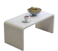 Wholesale custom acrylic waterfall coffee tea table