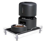Wholesale custom acrylic dog feeder holder AB-159 Wholesale custom acrylic dog feeder holder