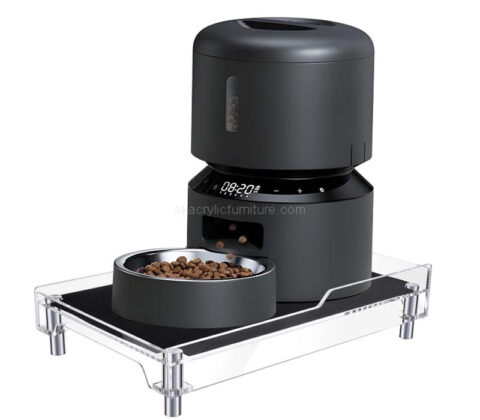 Wholesale custom acrylic dog feeder holder