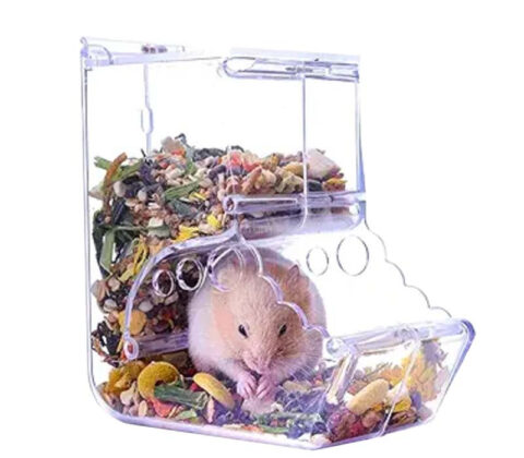 Wholesale custom acrylic hamsters feeder