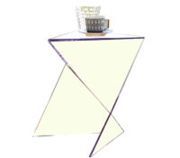 Wholesale custom acrylic small bedside table AT-1145 Wholesale custom acrylic small bedside table