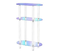 Wholesale custom acrylic narrow table for small spaces AT-1158 Wholesale custom acrylic narrow table for small spaces