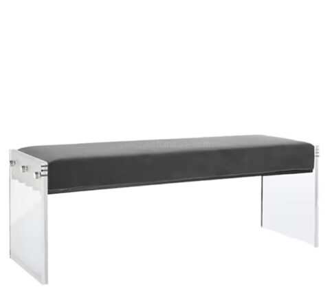 Custom wholesale acrylic nordic restaurant bench