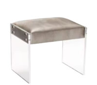 Custom wholesale acrylic nordic dining bench