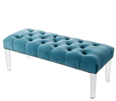 Custom wholesale acrylic household shoe bench
