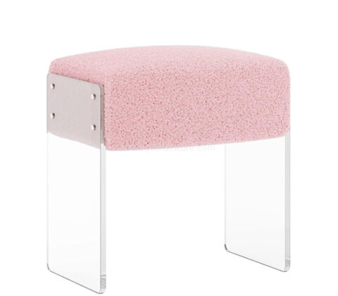 Custom wholesale acrylic footrest stool