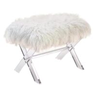 Custom wholesale acrylic makeup chair