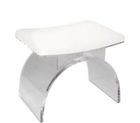 Custom wholesale acrylic door side footrest