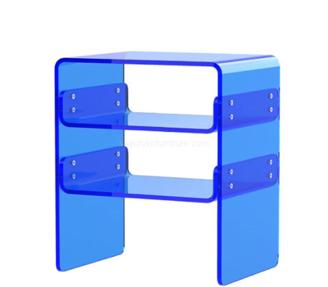 Custom acrylic 3-tier bedroom side table