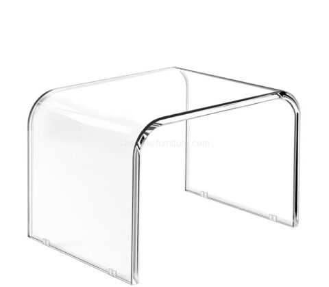 Custom acrylic bathroom step stool