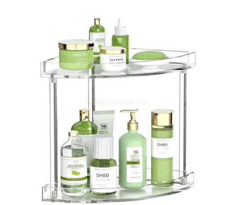 Custom acrylic 2-tier home storage holder