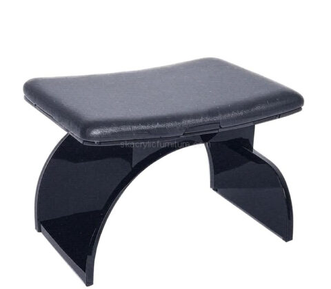 Custom acrylic modern makeup salons stool