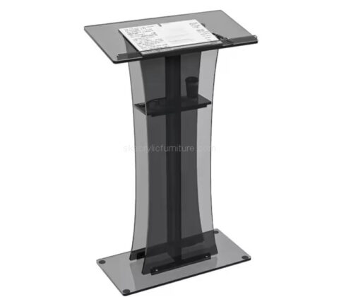 Custom acrylic podium stand