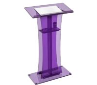Custom acrylic professional presentation podiums