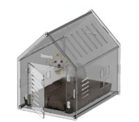 Custom acrylic indoor dog house