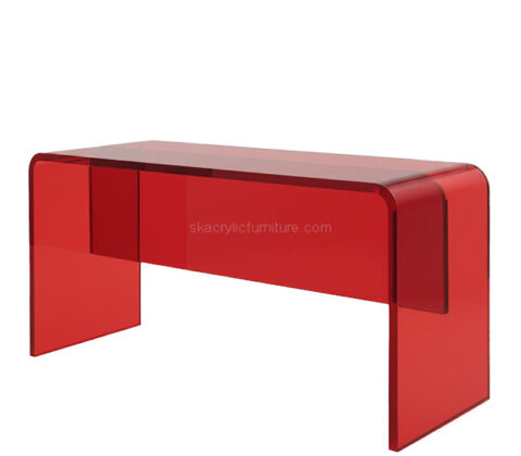 Custom acrylic shoe changing stool