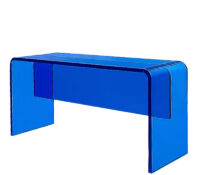 Custom acrylic modern shoe changing stool AC-212 Custom acrylic modern shoe changing stool