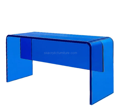 Custom acrylic modern shoe changing stool