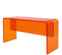 Custom acrylic modern bed end stool