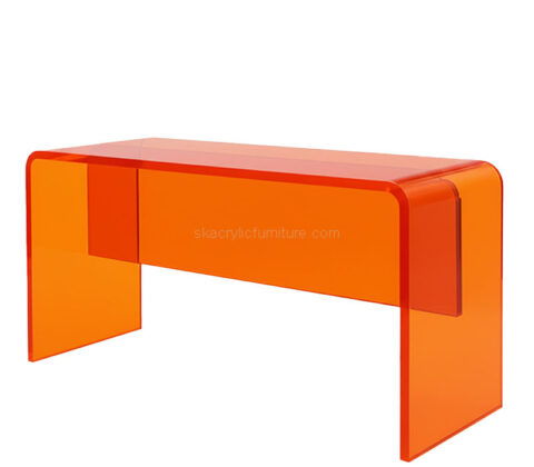 Custom acrylic modern bed end stool