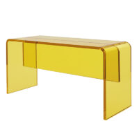 Custom acrylic Nordic bed end stool AC-214 Custom acrylic Nordic bed end stool