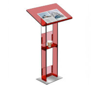 Custom acrylic lecterns stand for weddings