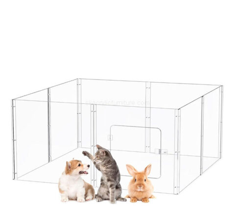 Custom acrylic small pets playpen