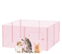 Custom acrylic small pets yard fence