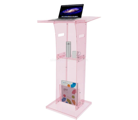 Custom acrylic speech podium pulpits