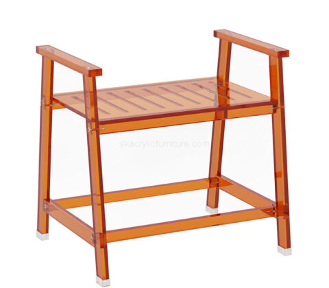 Custom acrylic shower chair for seniors elderly