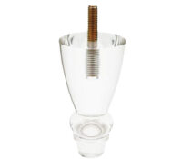 Custom acrylic dresser furniture leg AL-141 Custom acrylic dresser furniture leg