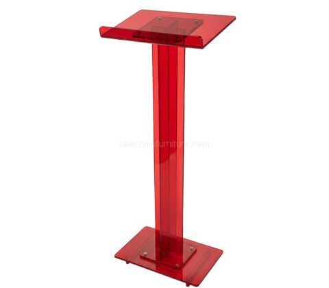 Custom acrylic conferences podium stand