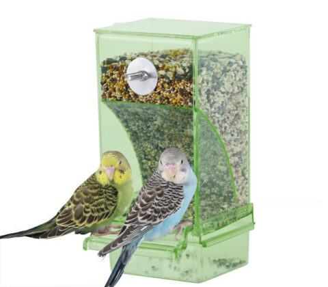 Custom acrylic hanging outdoor bird feeder