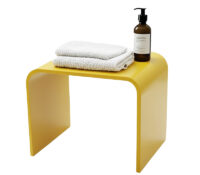 Custom acrylic bathroom bench stool AC-229 Custom acrylic bathroom bench stool
