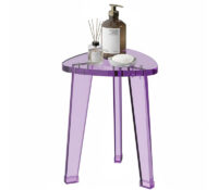 Custom acrylic corner inside shower stool AC-230 Custom acrylic corner inside shower stool