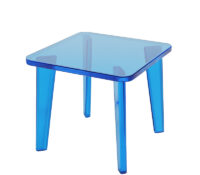 Custom acrylic square small stool AC-232 Custom acrylic square small stool