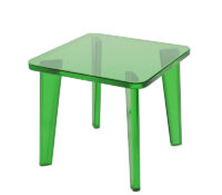 Custom acrylic square stool AC-235 Custom acrylic square stool