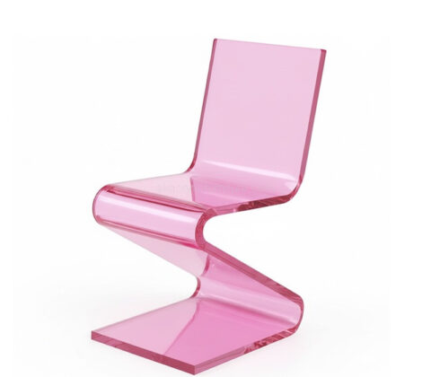 Custom acrylic Z-chair