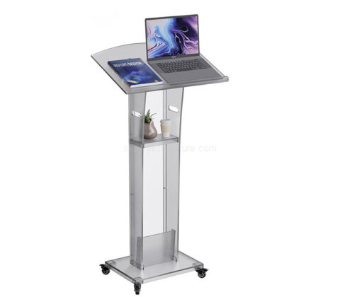 Custom acrylic conference pulpits stand