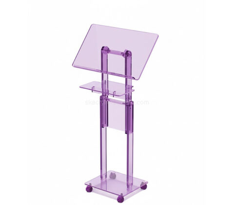 Custom acrylic speeches pulpits stand